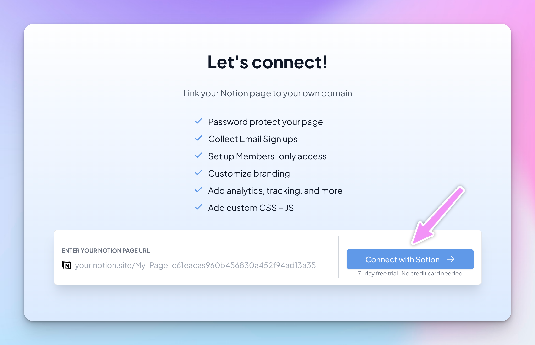 https://sotion.so