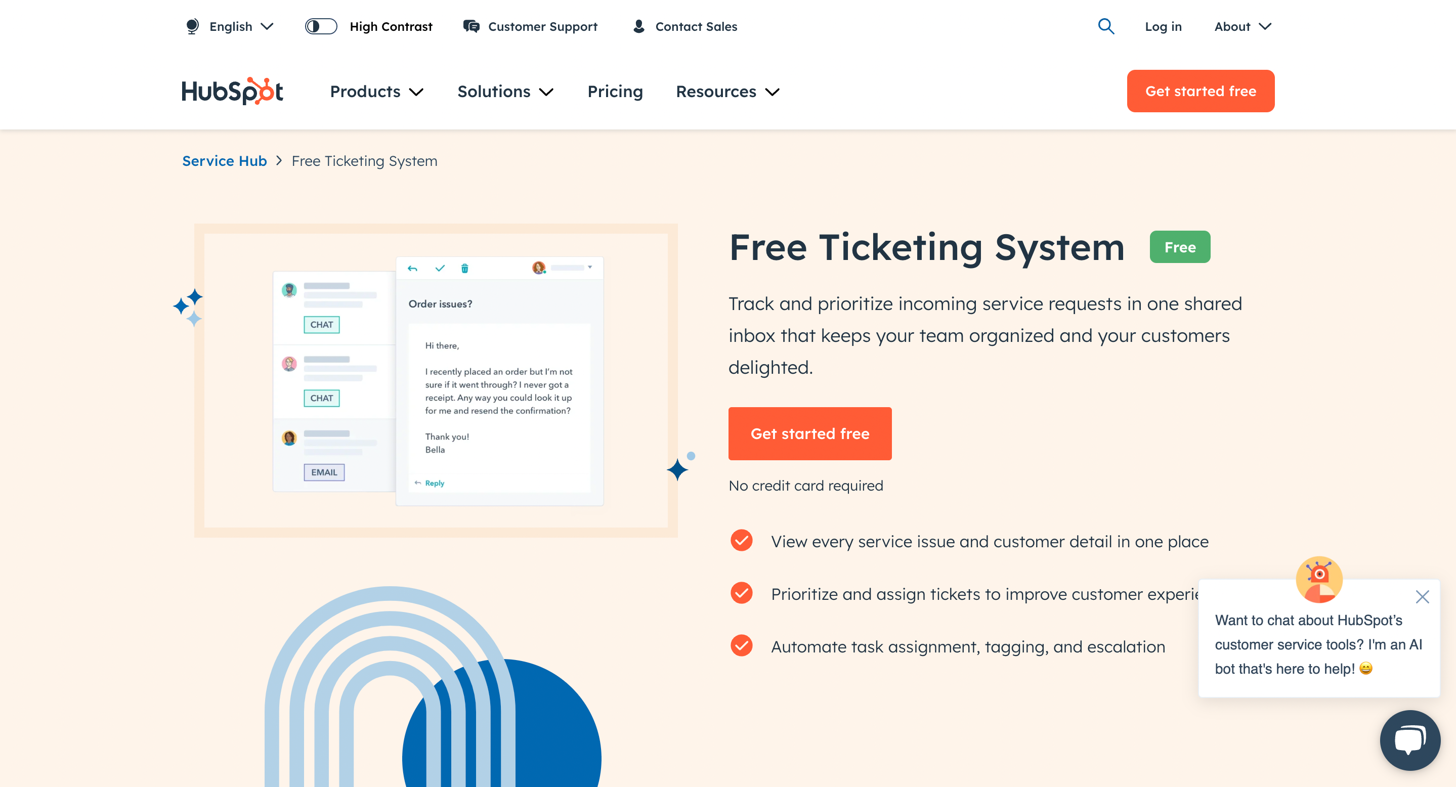 Hubspot Ticketing System