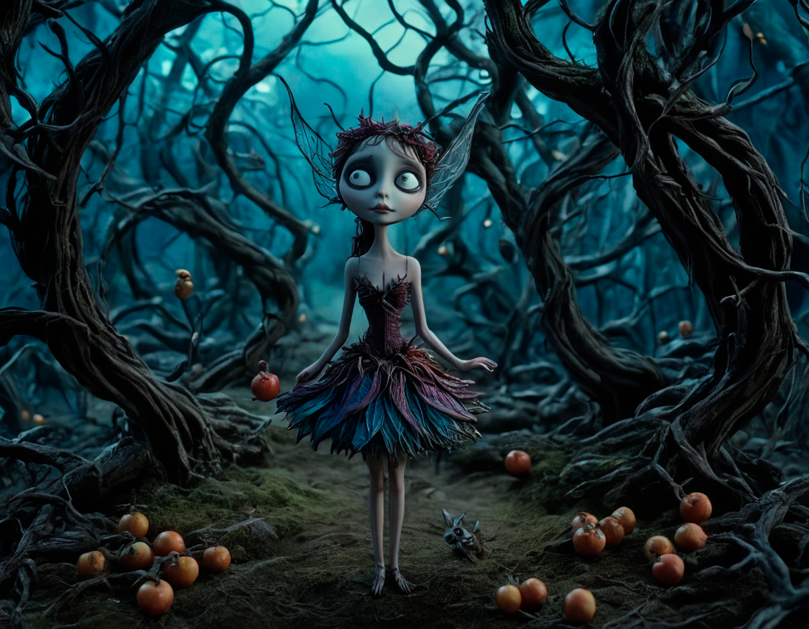 Tim_Burton_Painting_Style_SDXL - Weight : 1,25