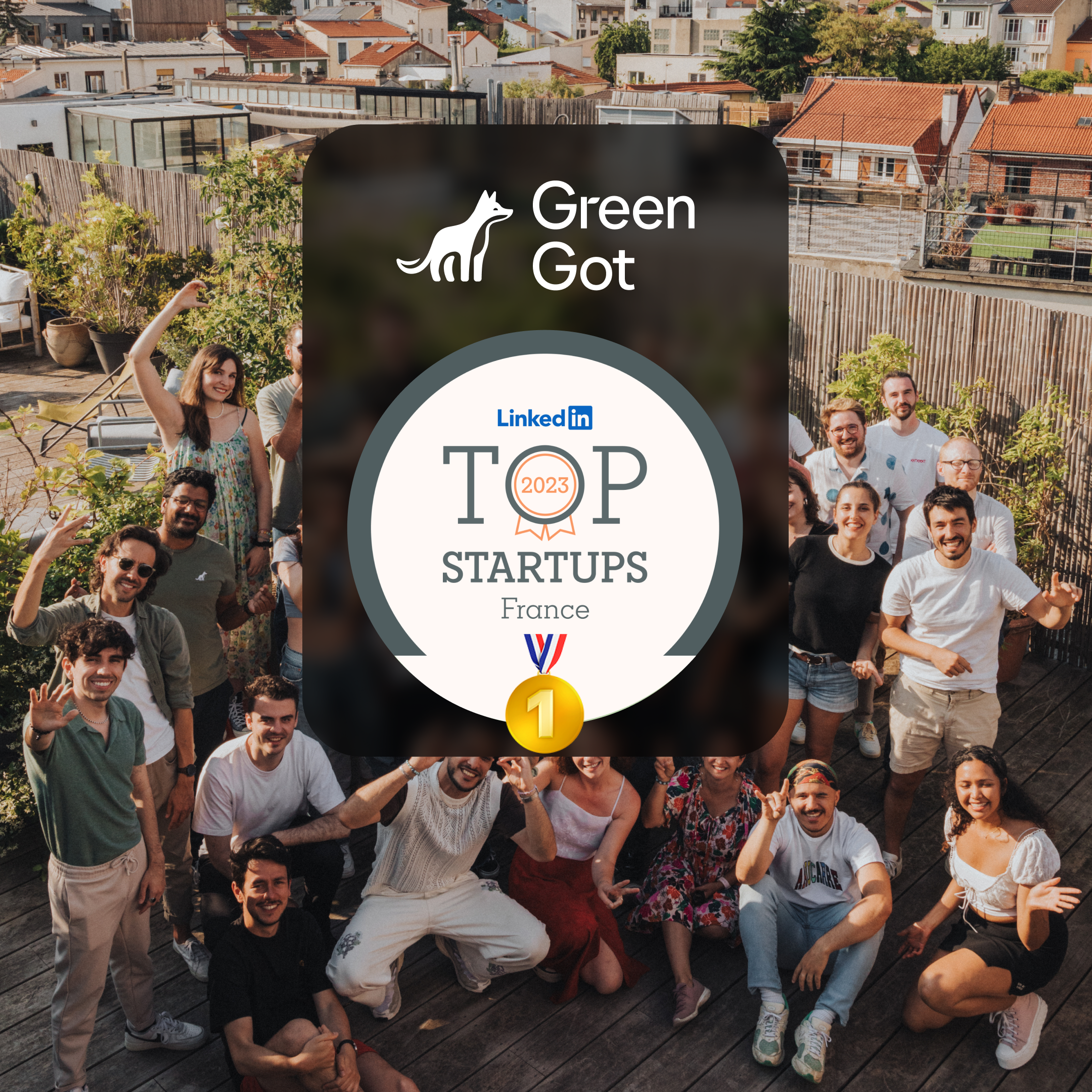 Jolie médaille d’or