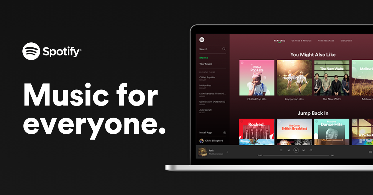 Spotify website.