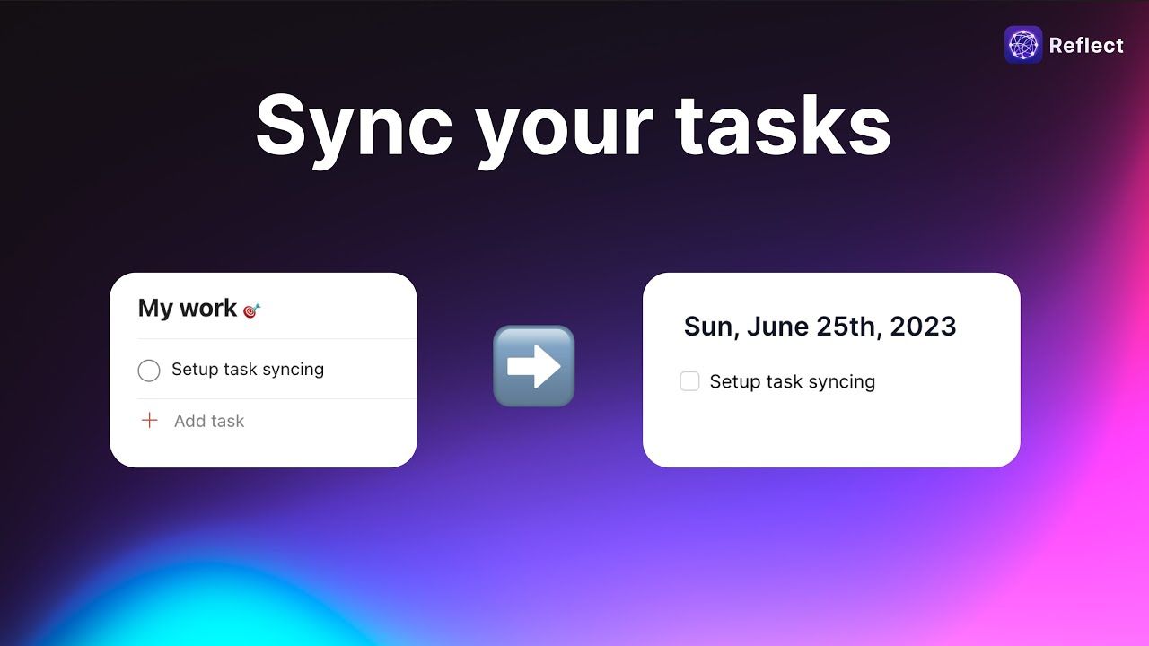 syncing your tasks