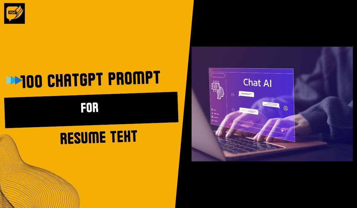 100 ChatGPT Prompts for Resume Generation