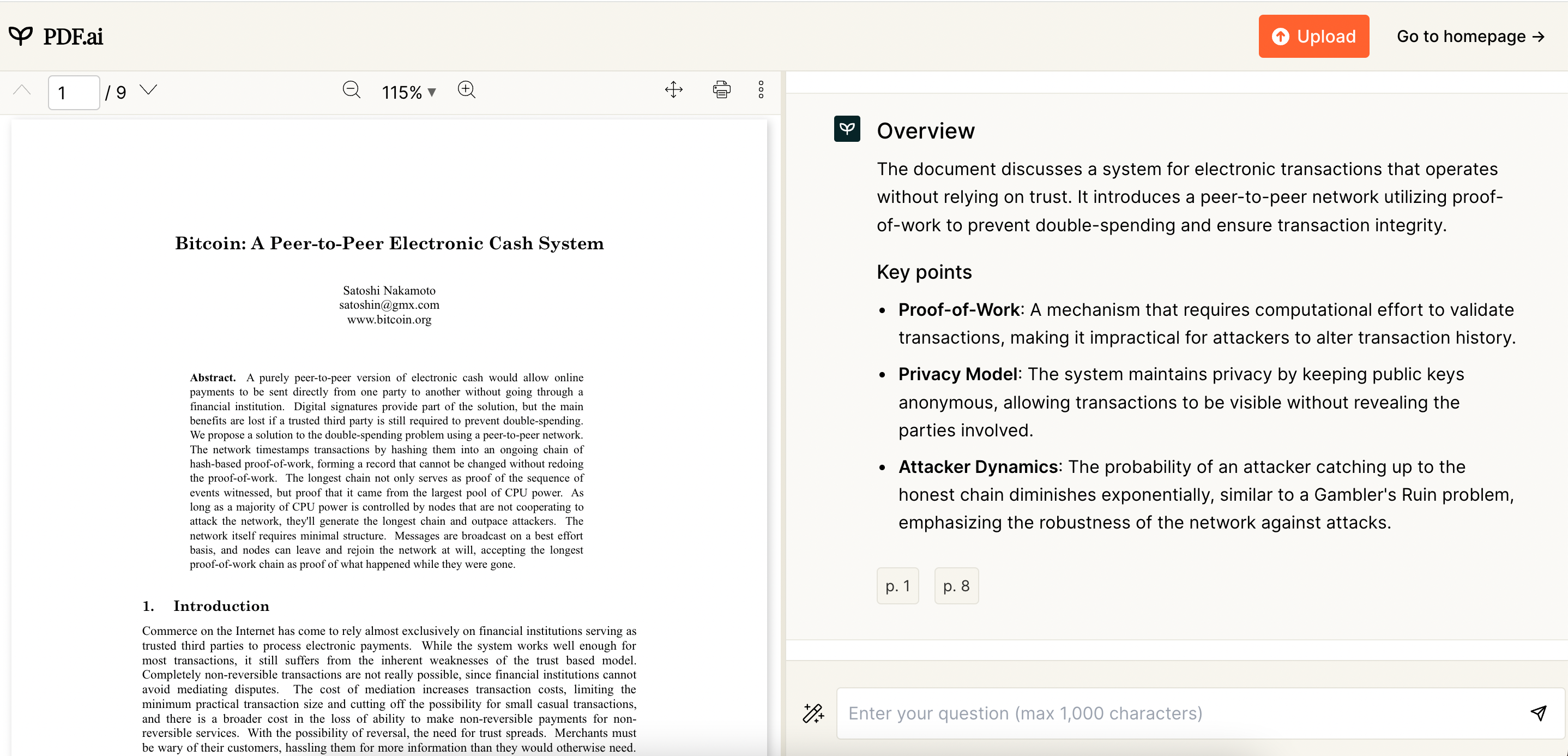 AI PDF Analyzer