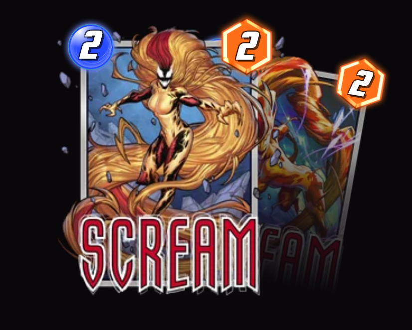 Scarlet Spider —Activate: Add an exact clone of this to another location.