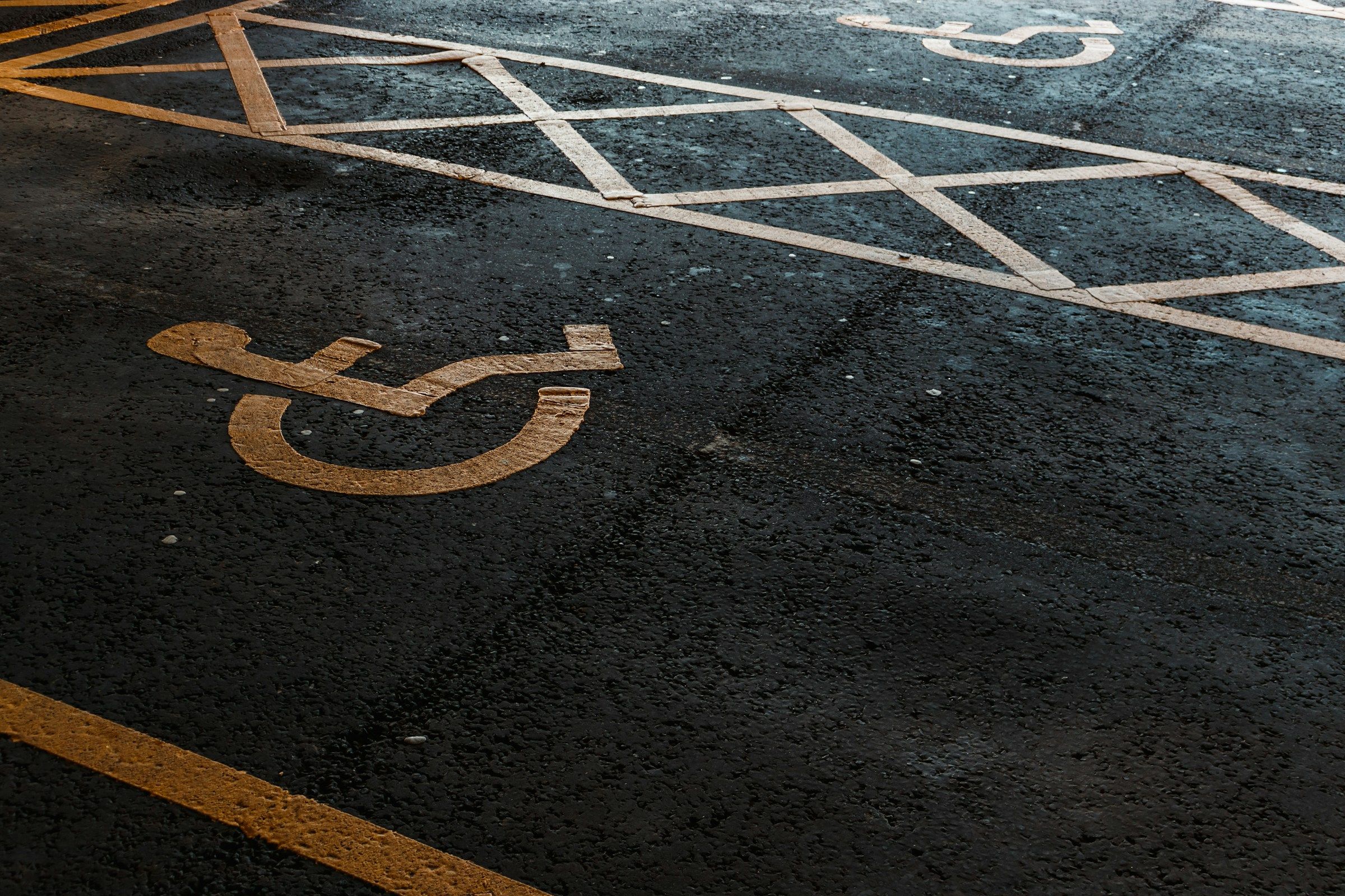 Painted Parking Spots