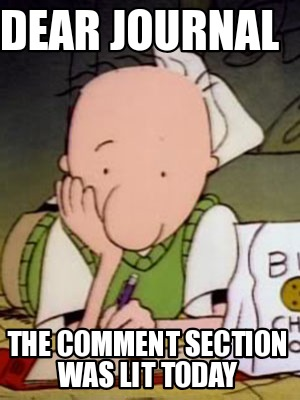 Journaling meme