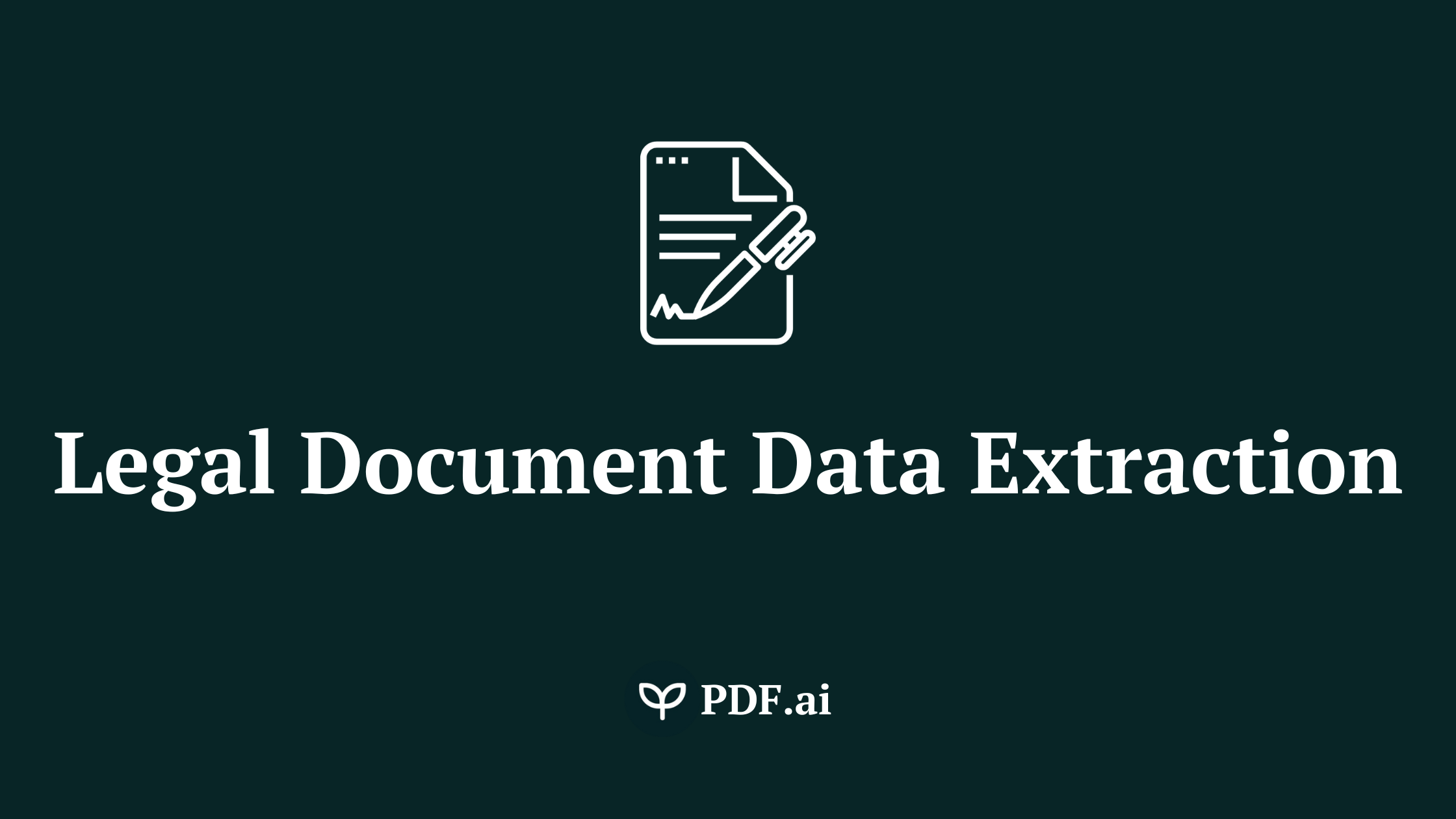Legal Document Data Extraction - What It Is & How To Do It 