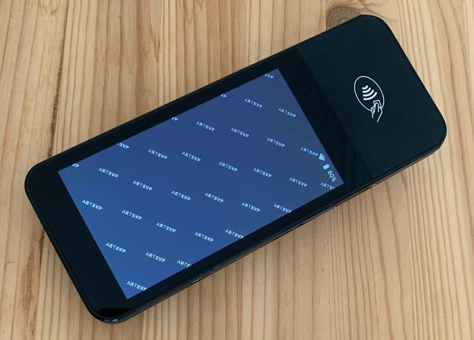 The ARTSVP POS terminal for card payments