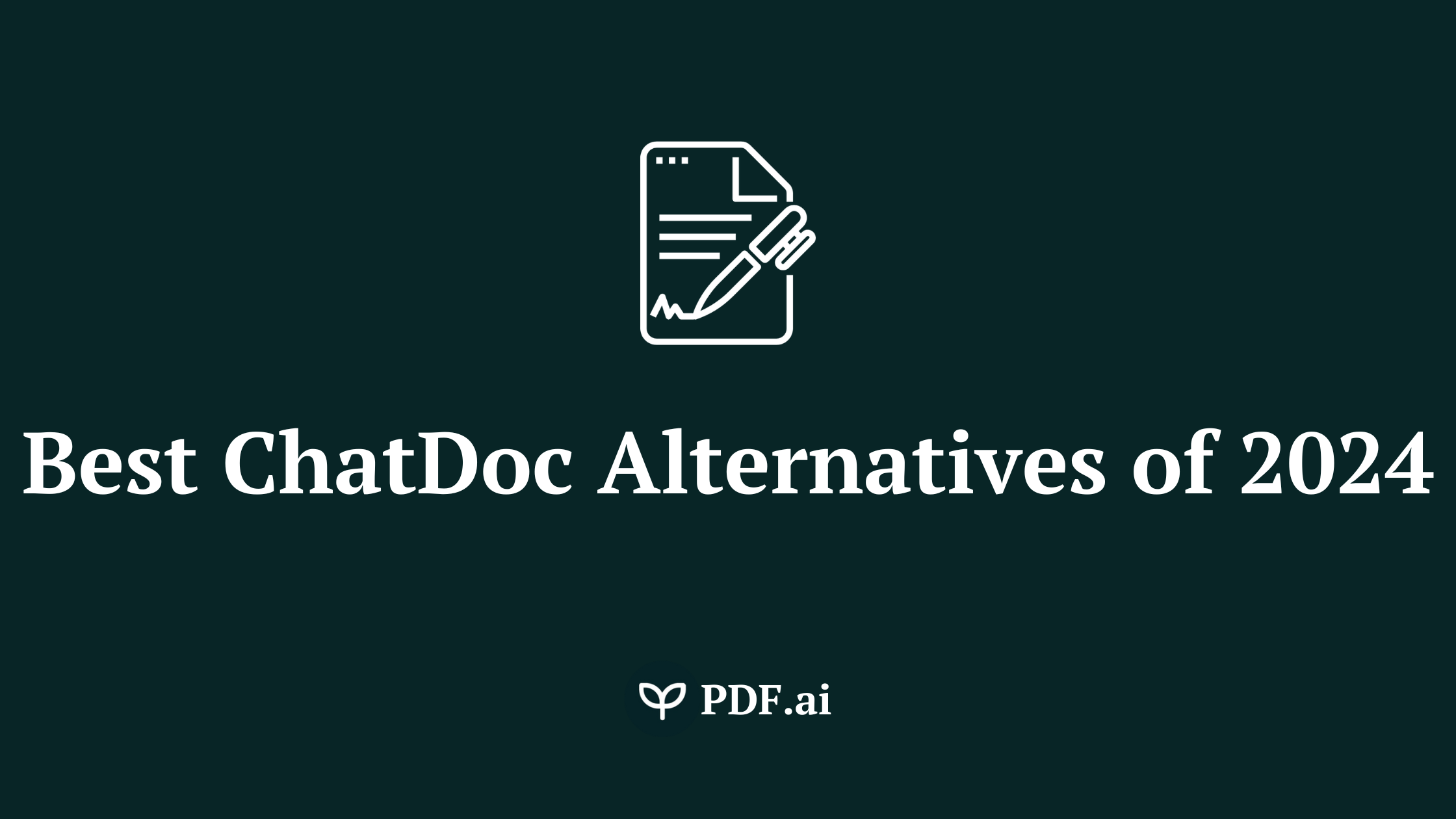 Best ChatDoc Alternatives of 2024