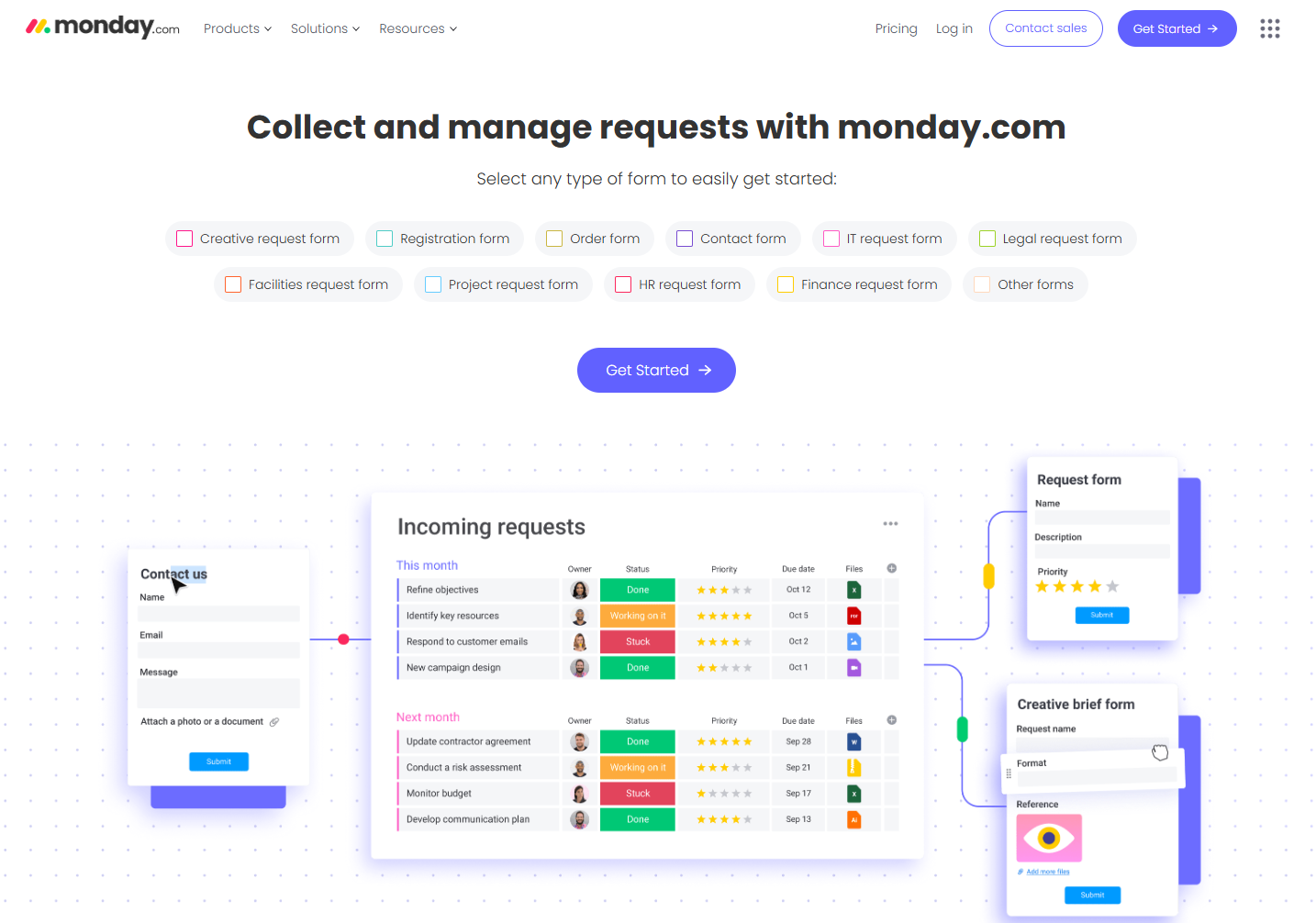 Monday Forms