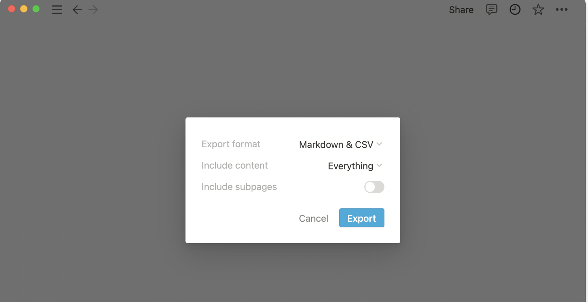 Notion Export
