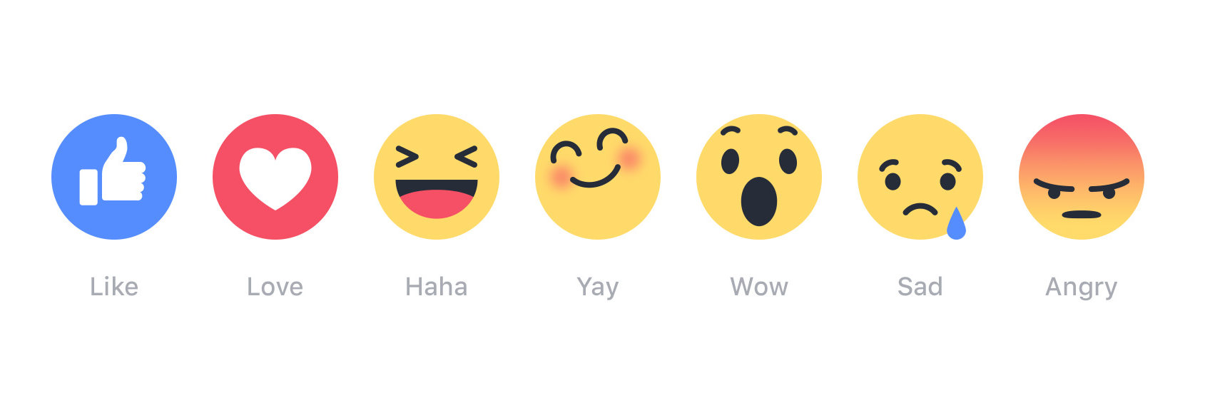 Reaction emojis