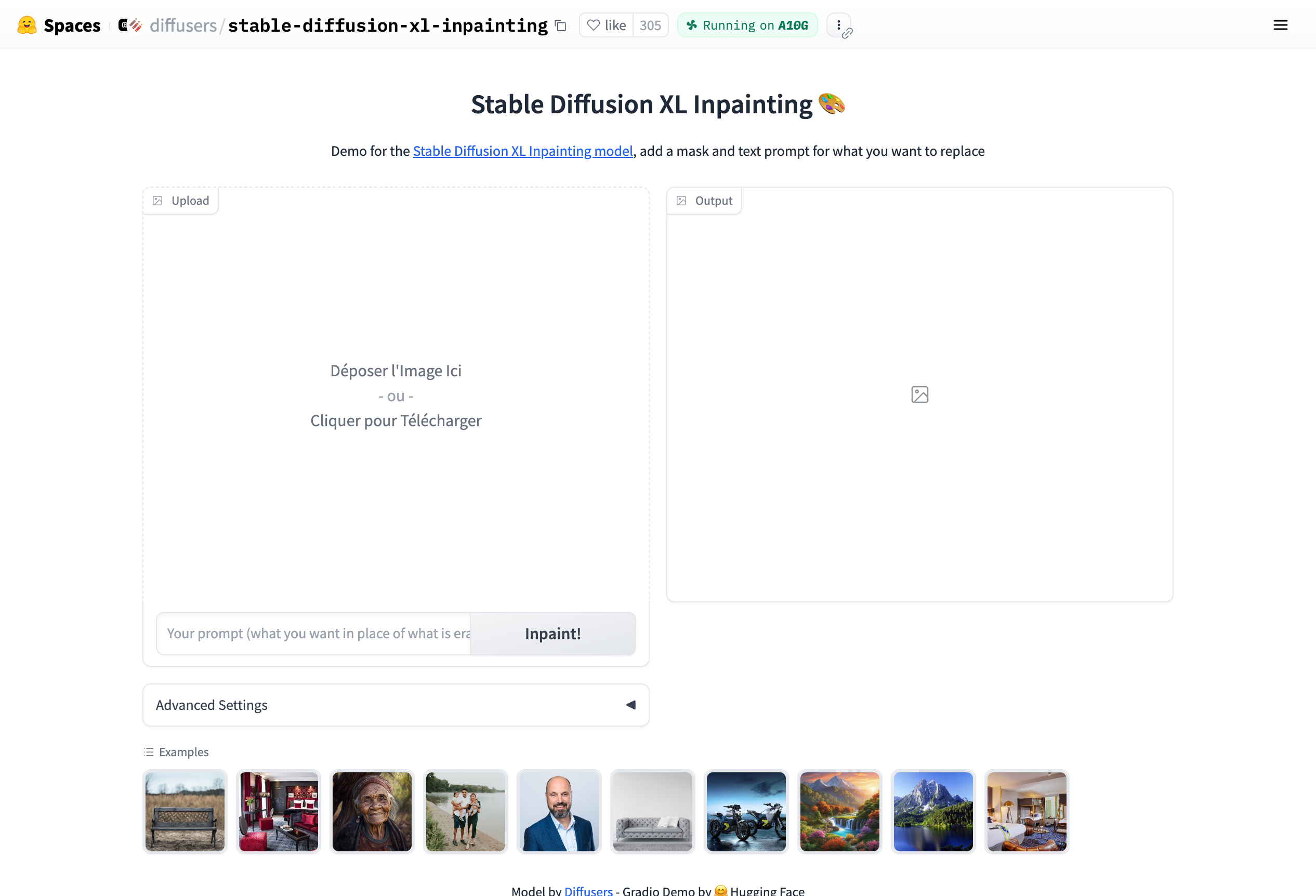 https://huggingface.co/spaces/diffusers/stable-diffusion-xl-inpainting