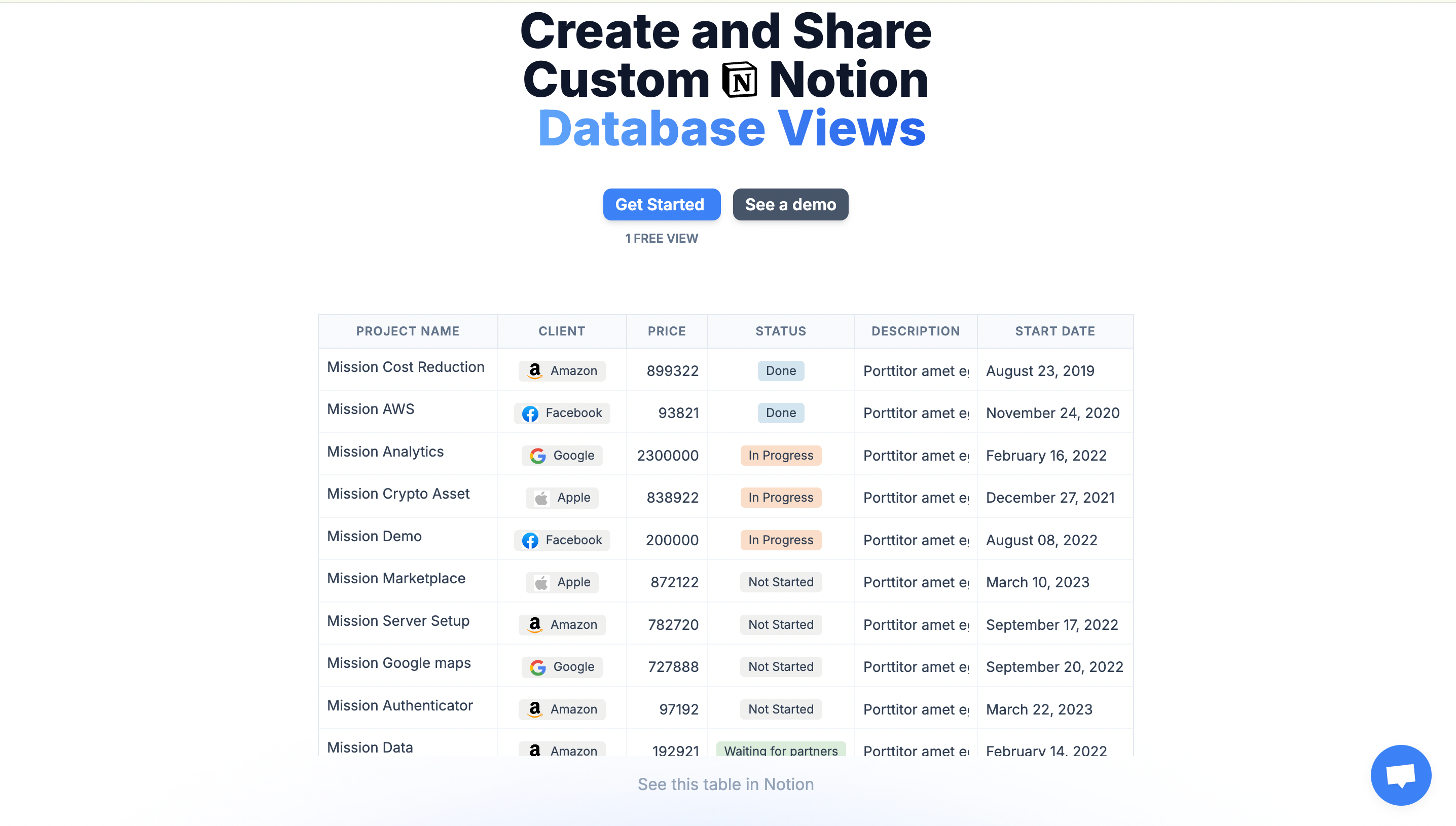 Notion Lock Database