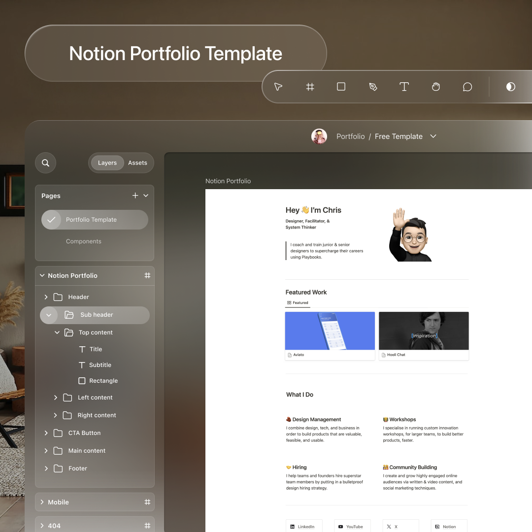 Notion Portfolio Template