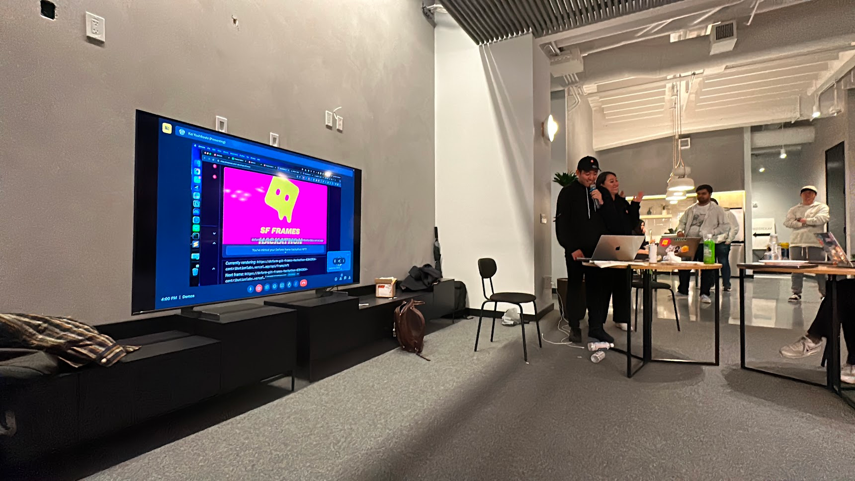 Of course we had to get in on the action too! You might just be seeing DeForm inside your next frame soon ;)