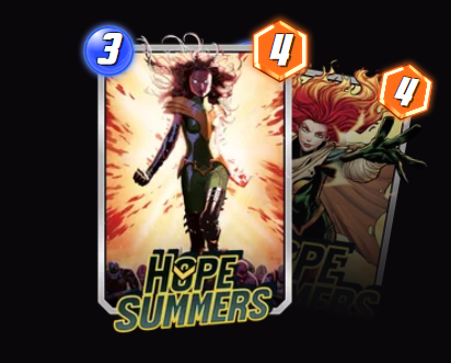Hope Summers Marvel SNAP Spotlight Cache