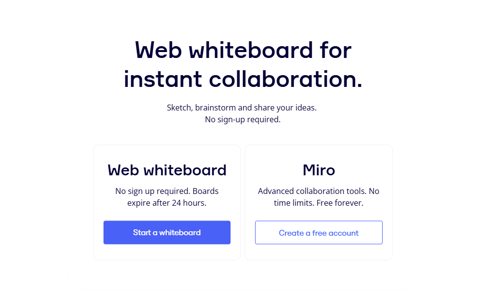 Online Collaborative Whiteboard