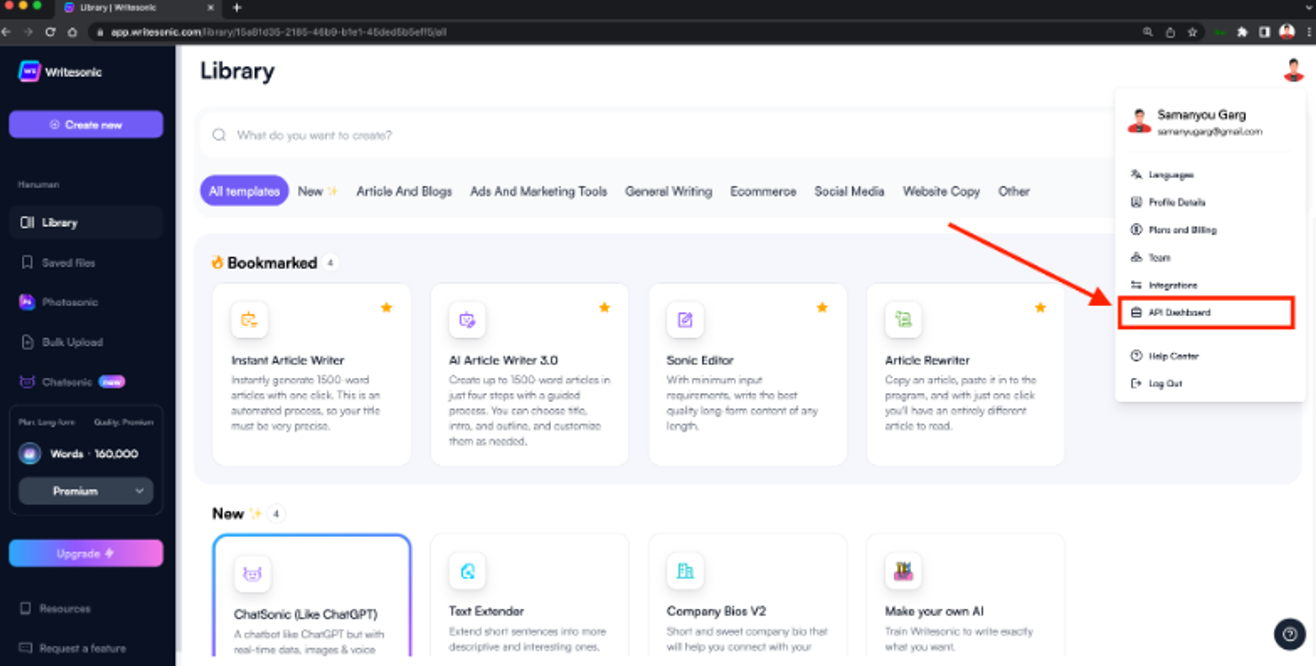 AI writing tools like Writesonic allow you to produce content that uses GPT-4.