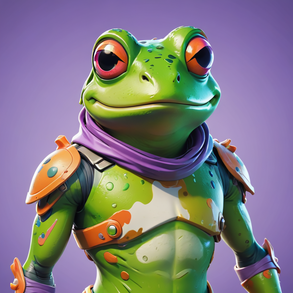 Rana en Fortnite Style 