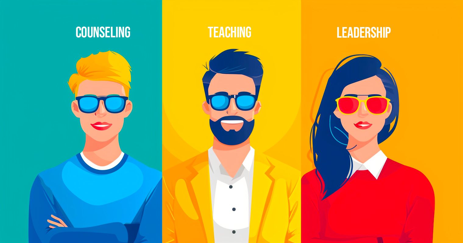 counseling, teaching, or leadership