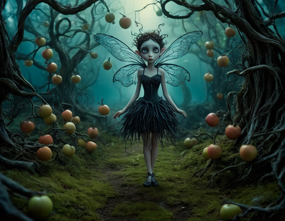 Tim_Burton_Painting_Style_SDXL - Weight : 0,5