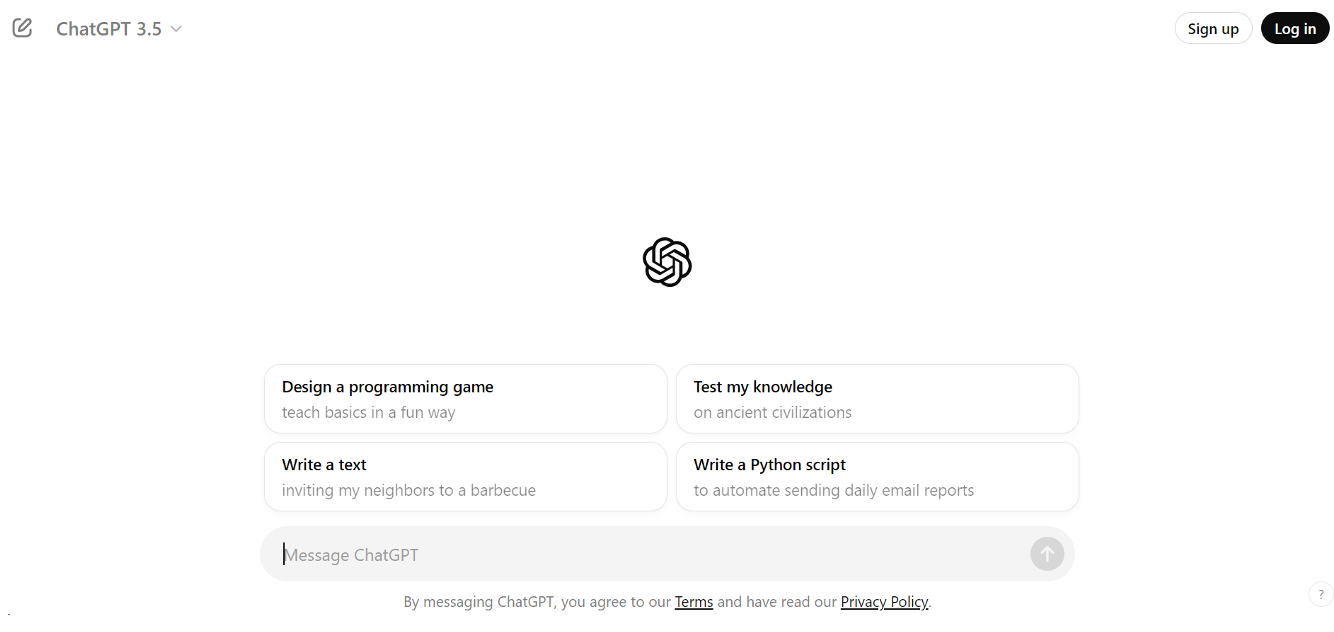 ChatGPT is among the AI writing tools that provides a more conversational flow.