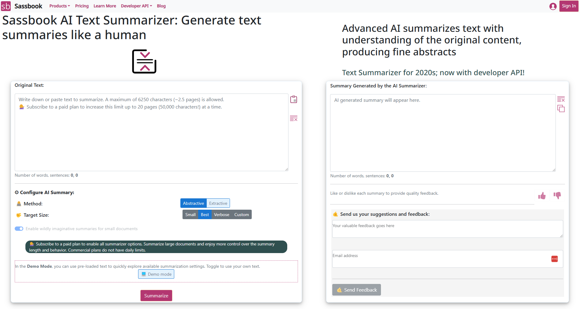 AI Tools to Summarize Research Paper