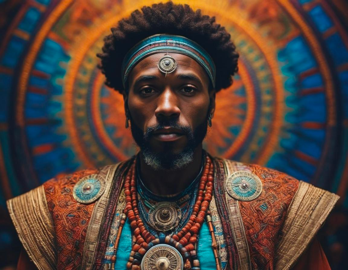 Afrofuturist medicine man