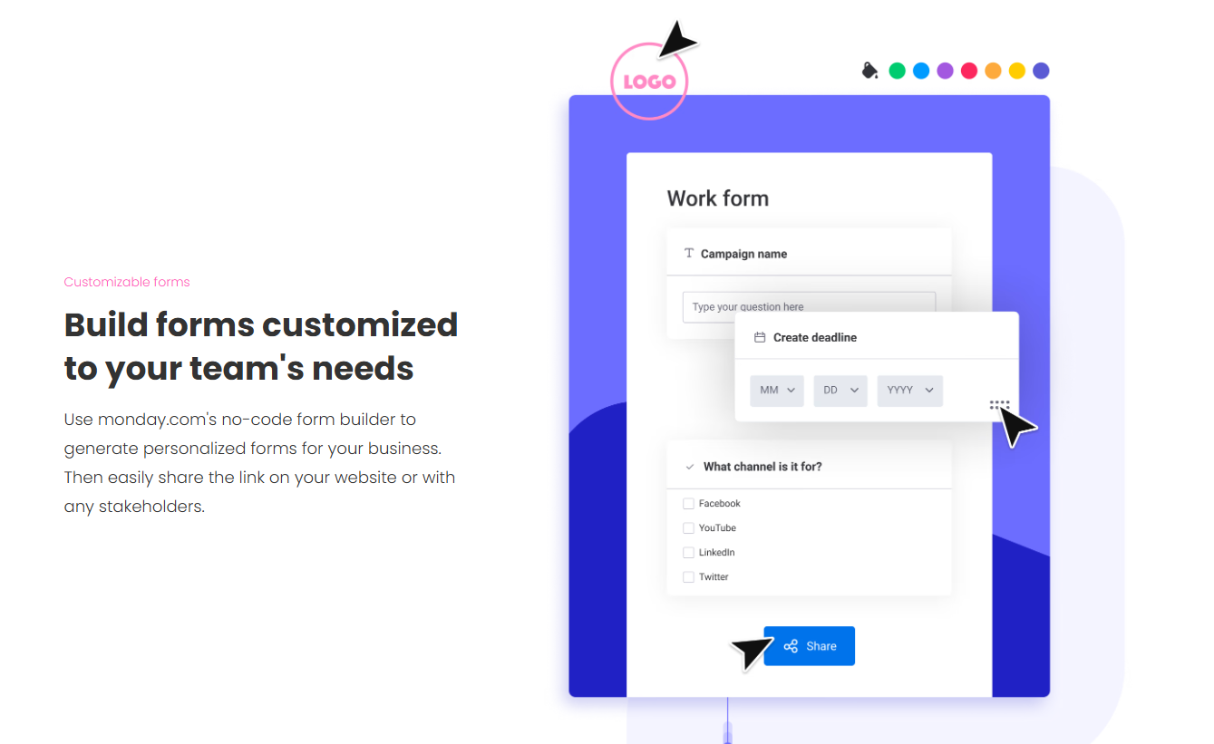 Monday Forms