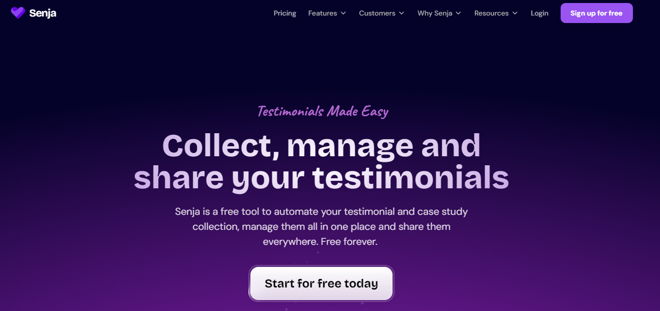 Testimonial Collection Tool