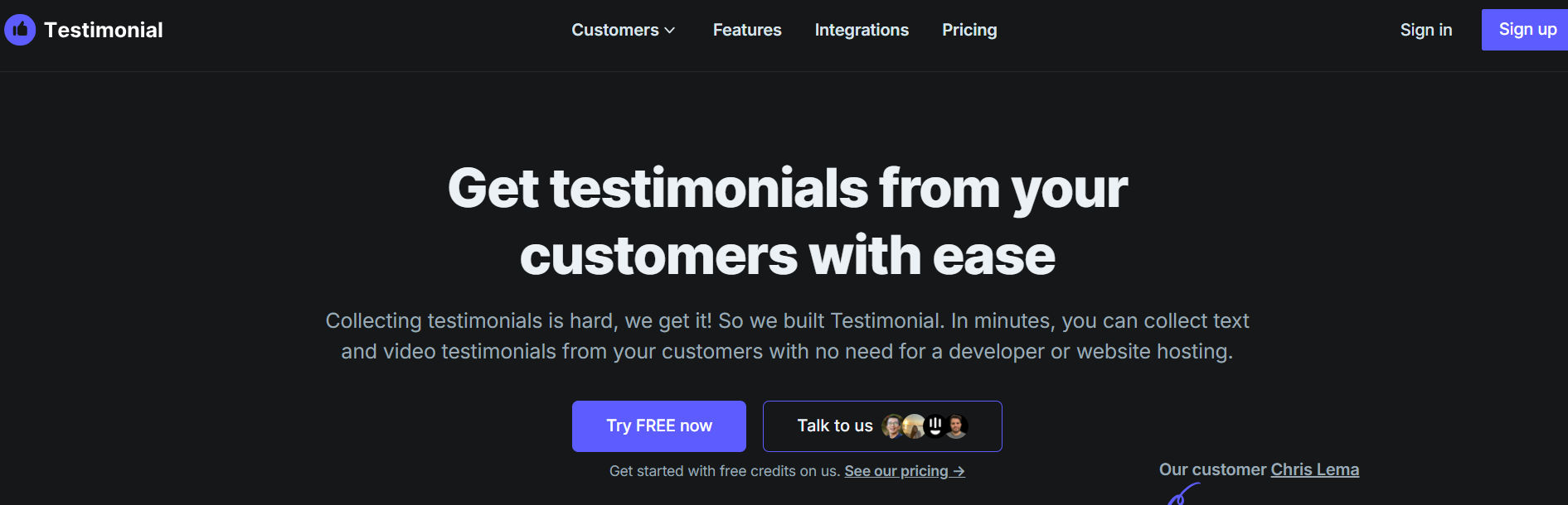 Video Testimonials