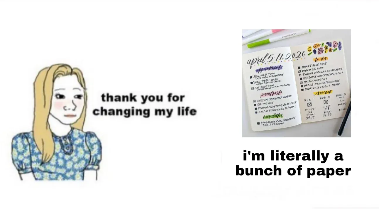 Journaling meme