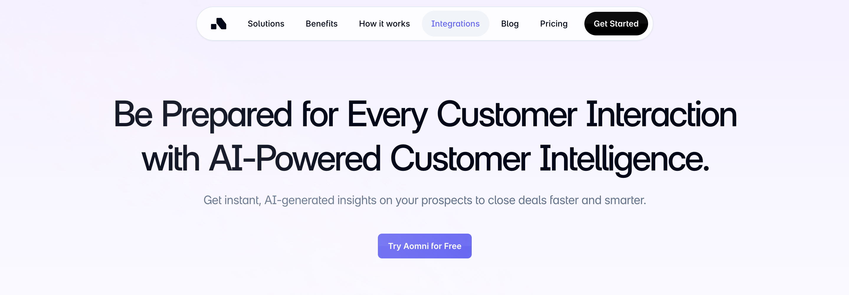 Account Intelligence