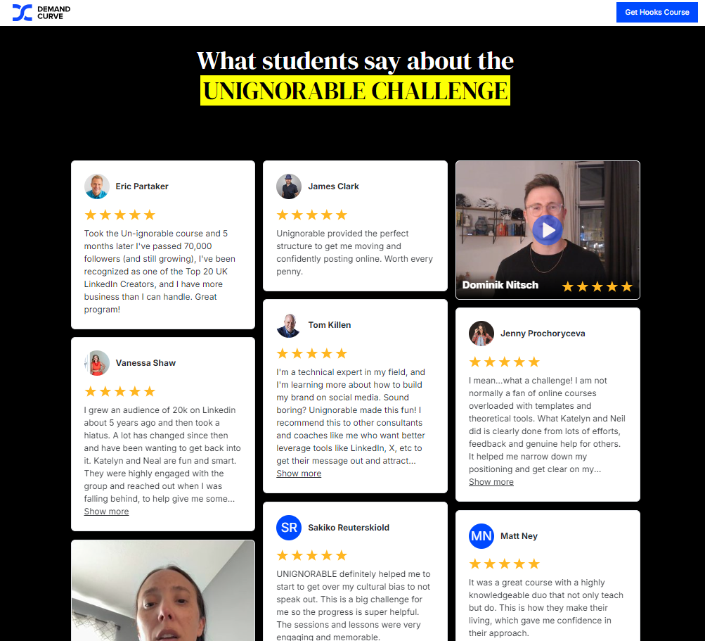 You should be able to create a Wall of Love embed like this in minutes.