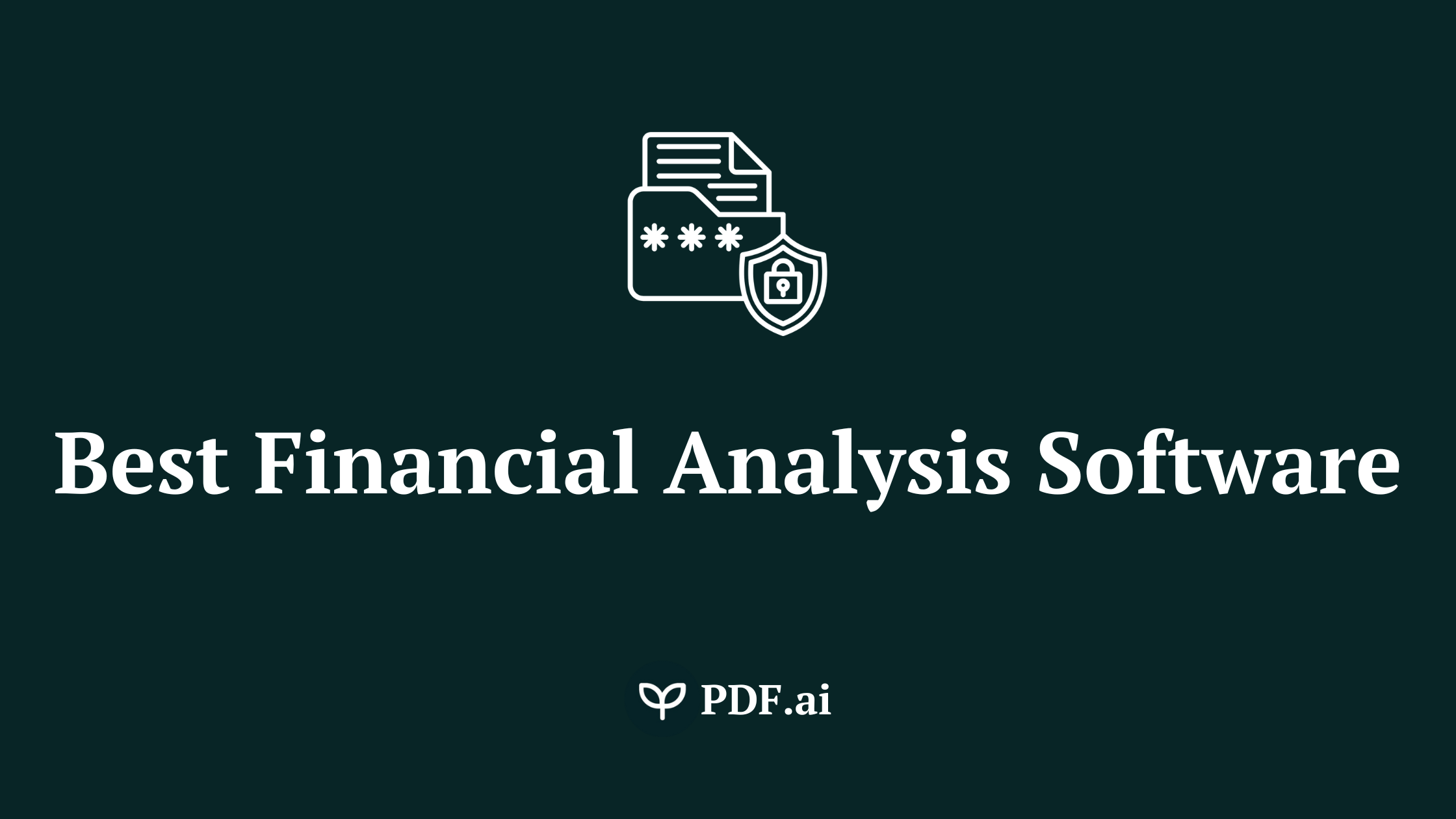 10 Top Financial Analysis Software in 2025  1968