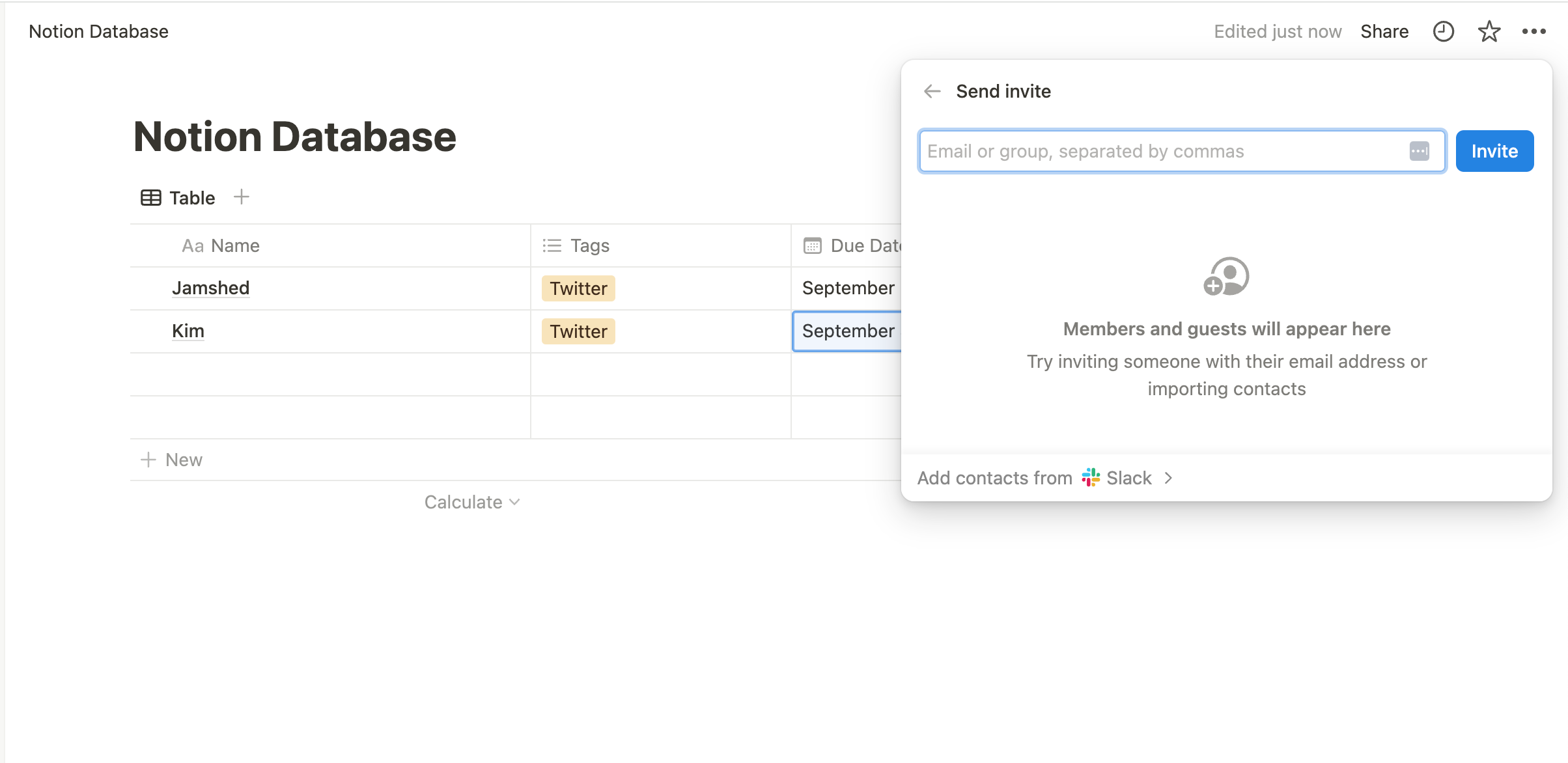 How to Create a Database in Notion