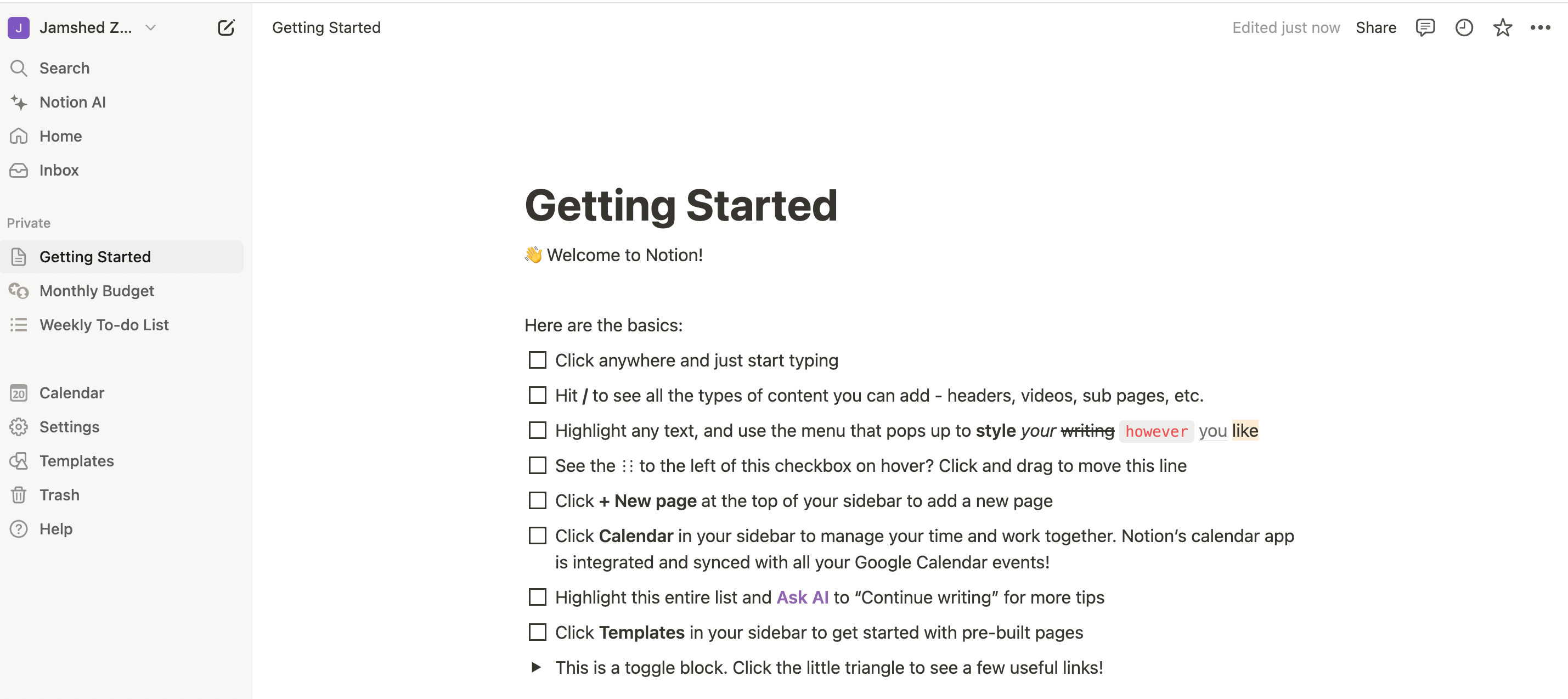 Notion Import CSV