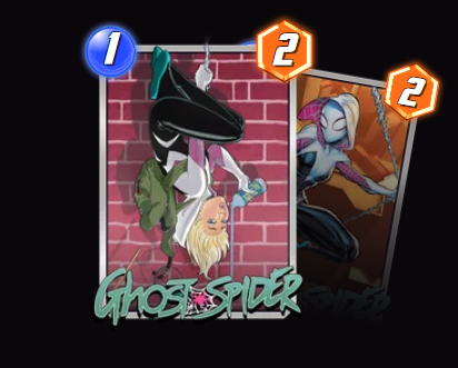 Ghost-Spider — On Reveal: The last card you played moves here.