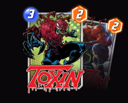 Toxin — On Reveal: Return your other cards here to your hand. +2 Power for each returned.
