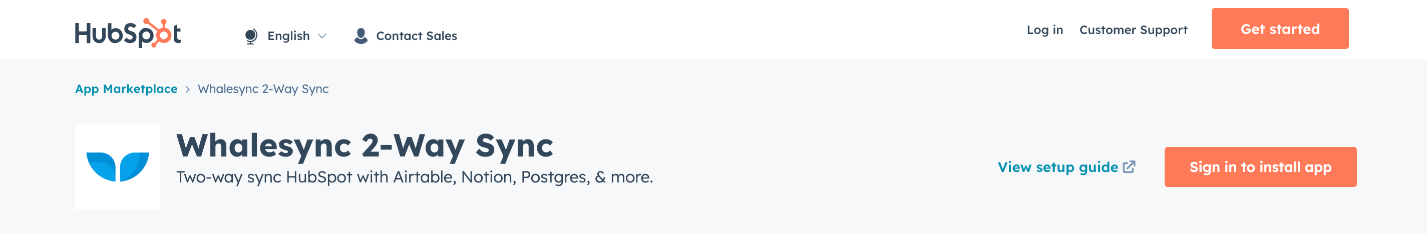 Hubspot Notion Integration