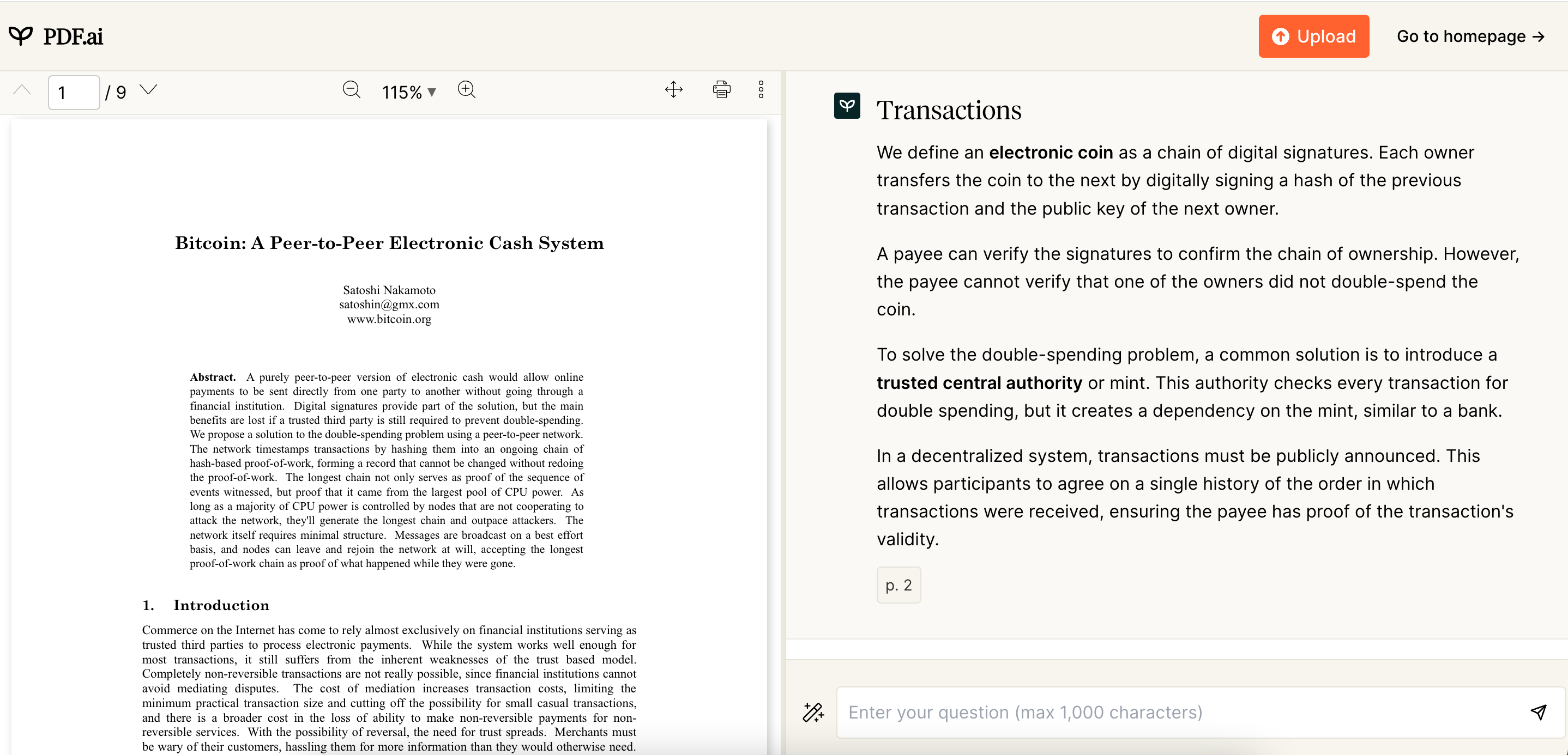 Can ChatGPT Summarize a PDF