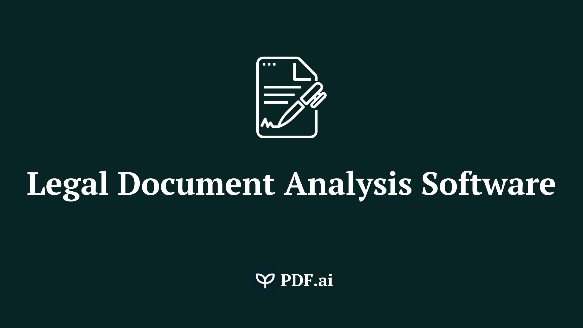 Best Legal Document Analysis Software of 2024