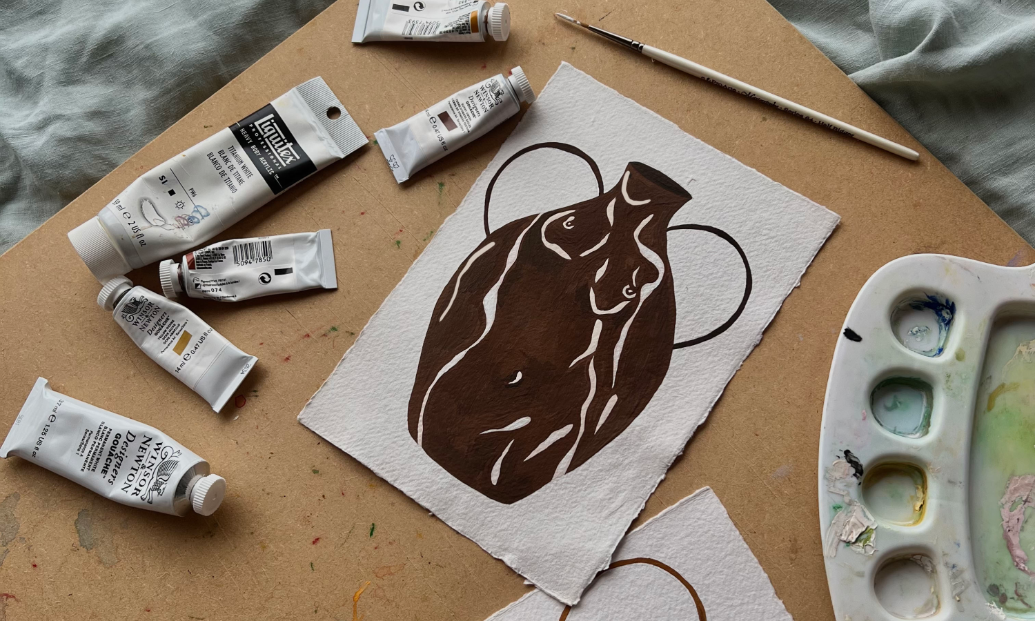 Frankie’s beautiful work via her website or via Instagram @frankiepenwill