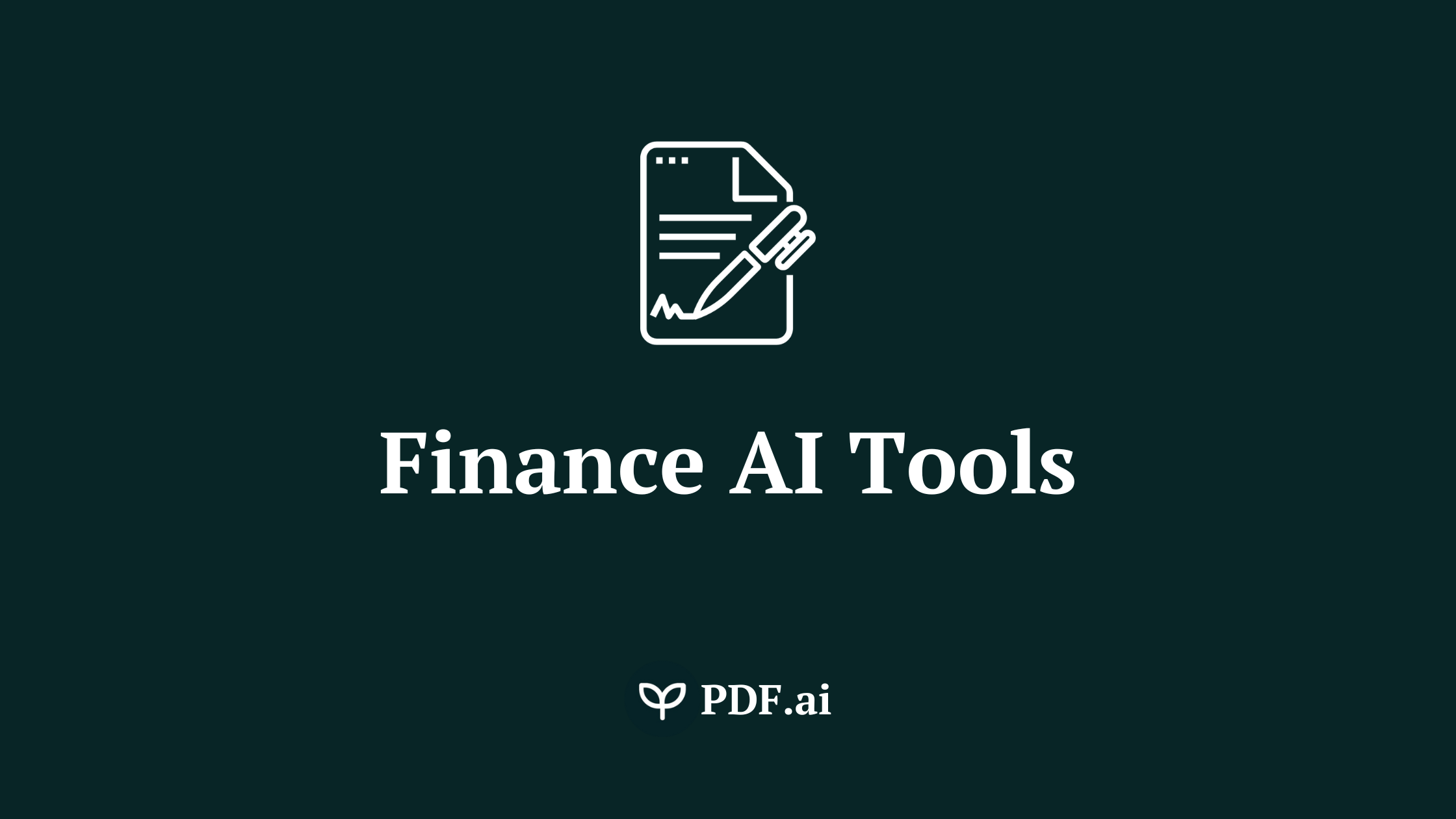 5 Best AI Finance Tools in 2025