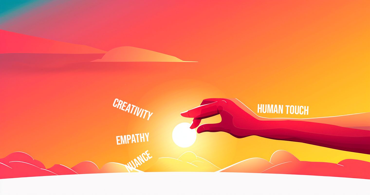 human touch: creativity, empathy, and nuance