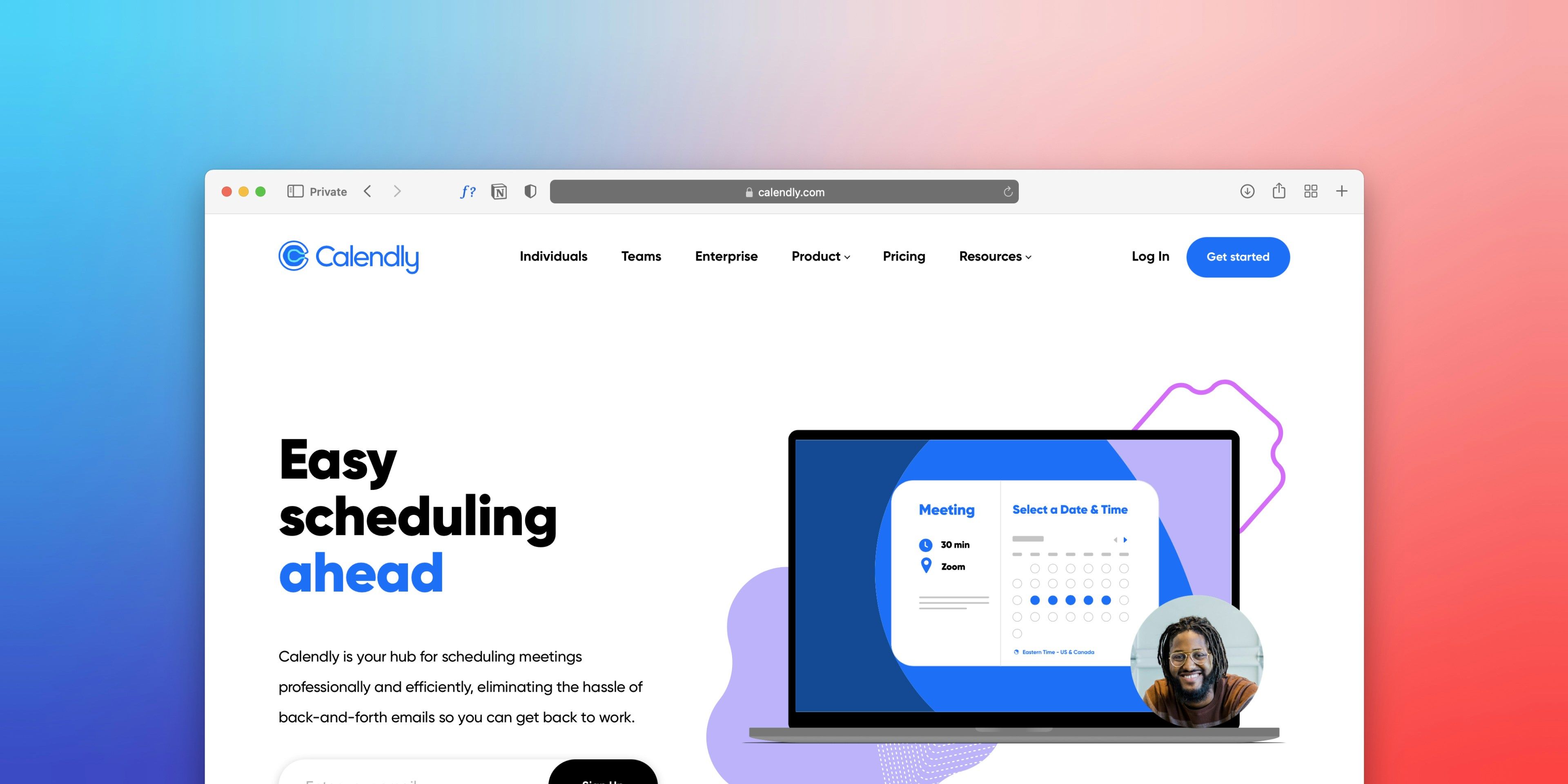 Notion Landing Page