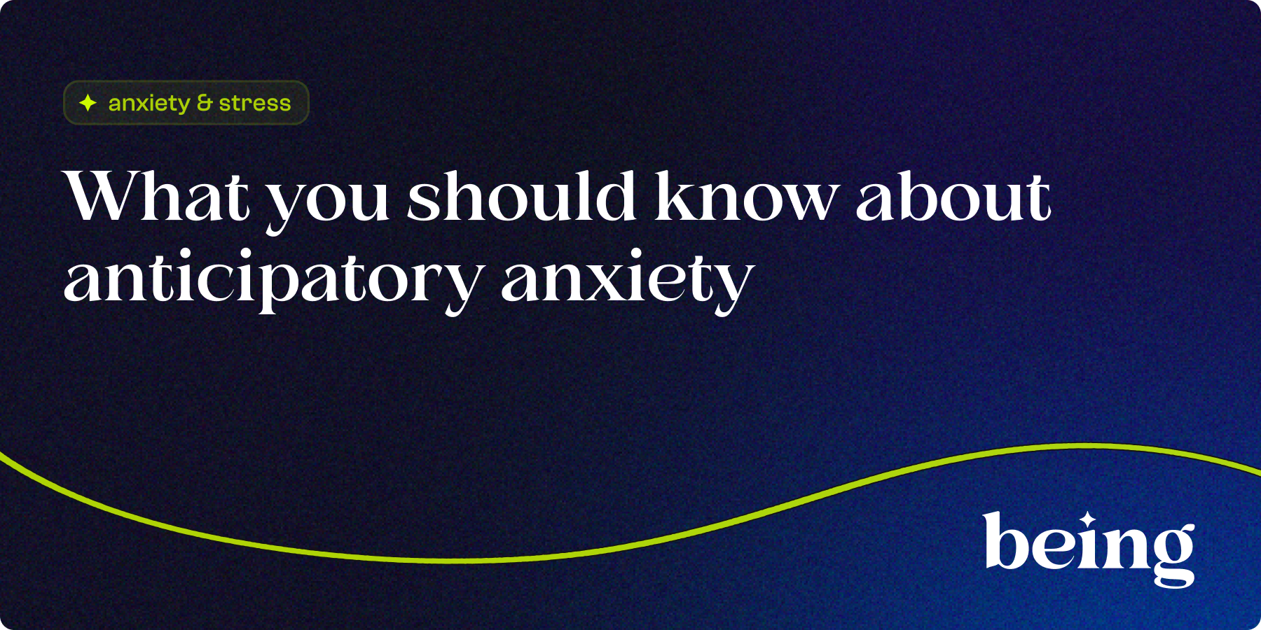 What You Should know about anticipatory anxiety
