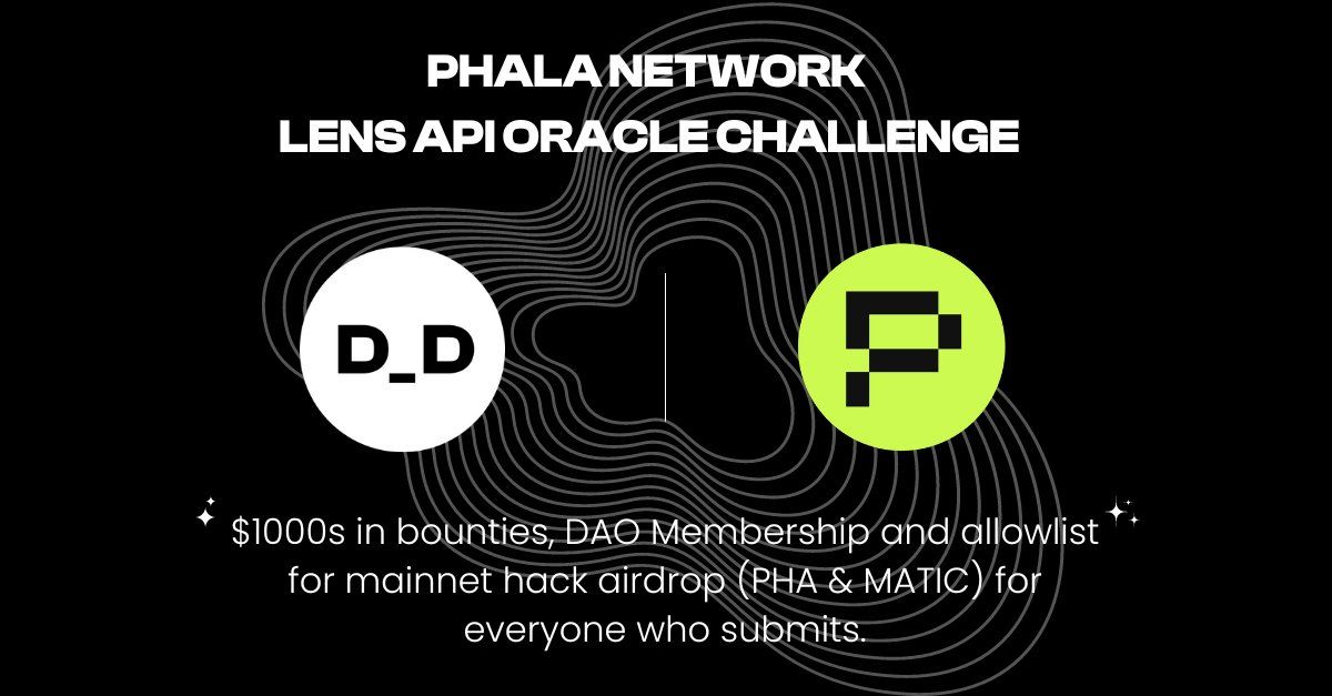 DeveloperDAO x Phala LensAPI Oracle Challenge Signup Form